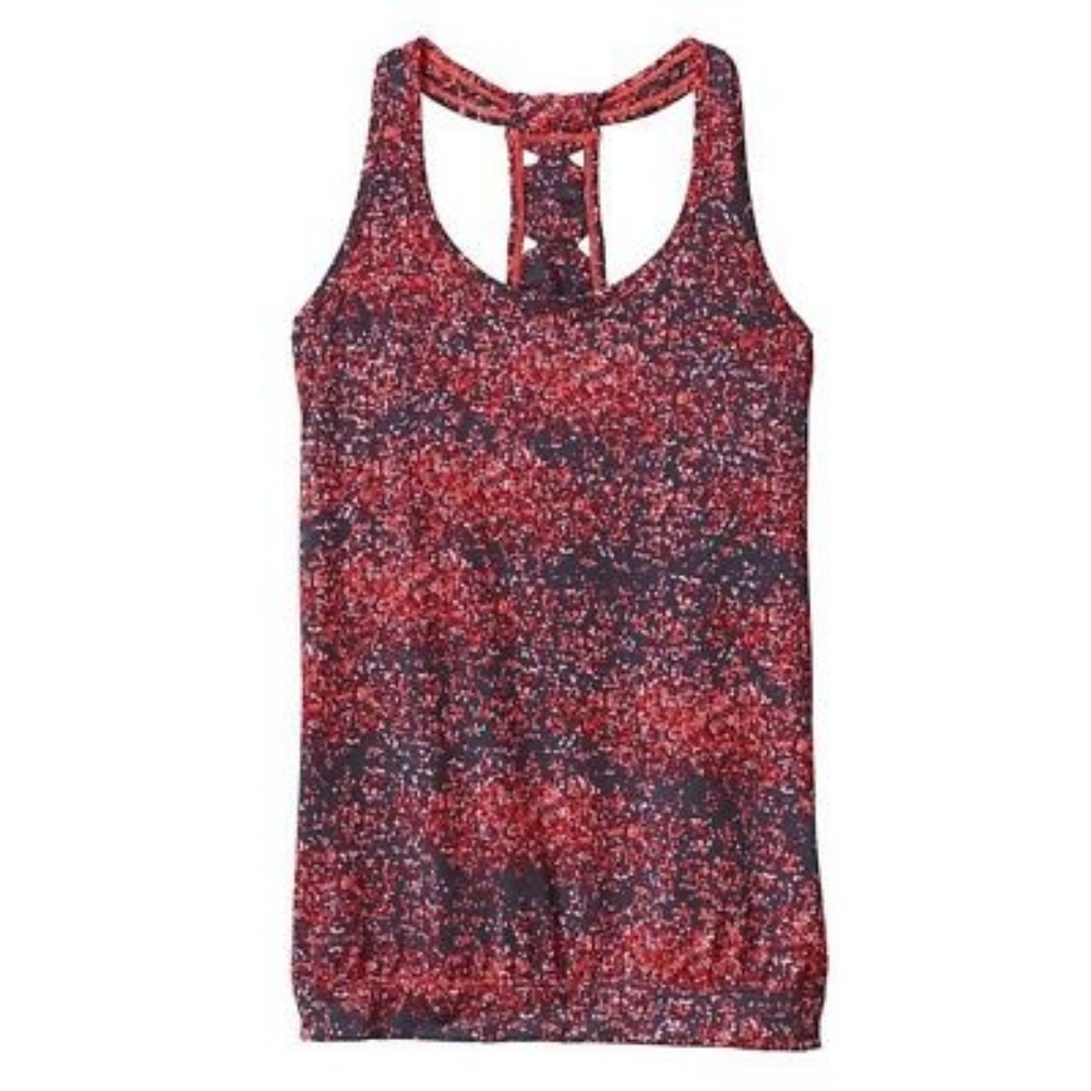 Athleta Printed X's & O's Tank Sz XL